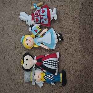 Alice in wonderland ornaments